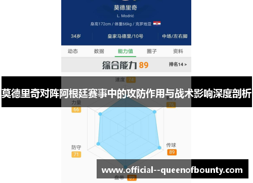 莫德里奇对阵阿根廷赛事中的攻防作用与战术影响深度剖析